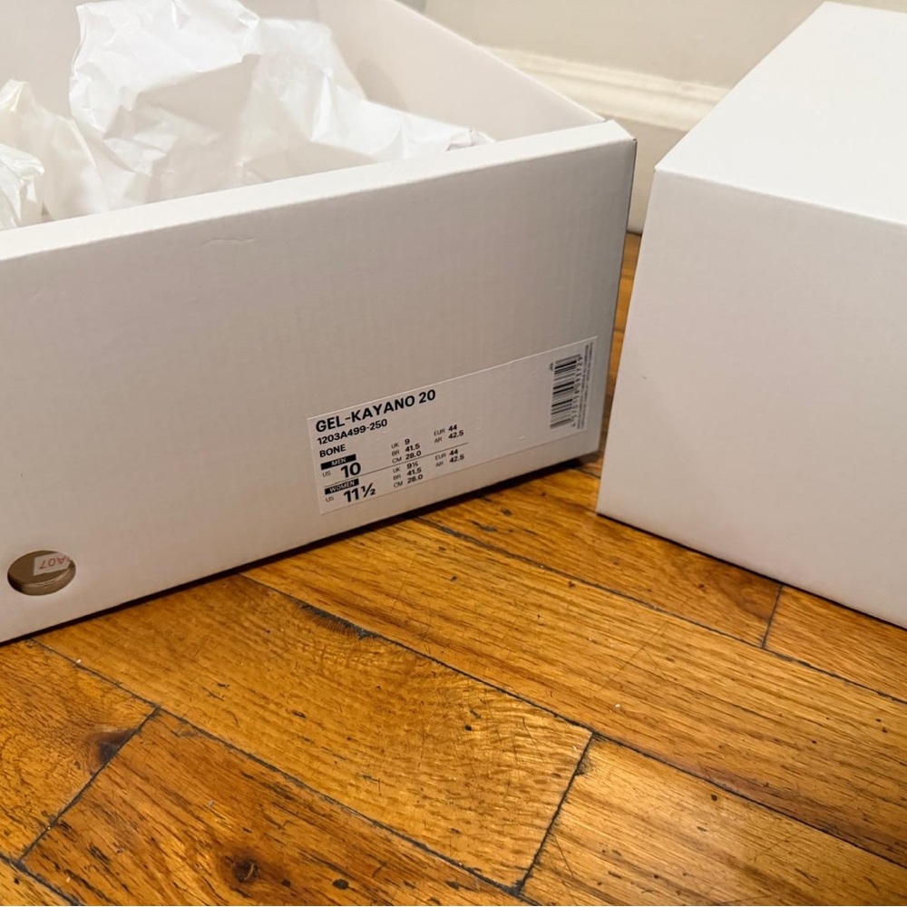 ASICS Gel-Kayano 20 White Box